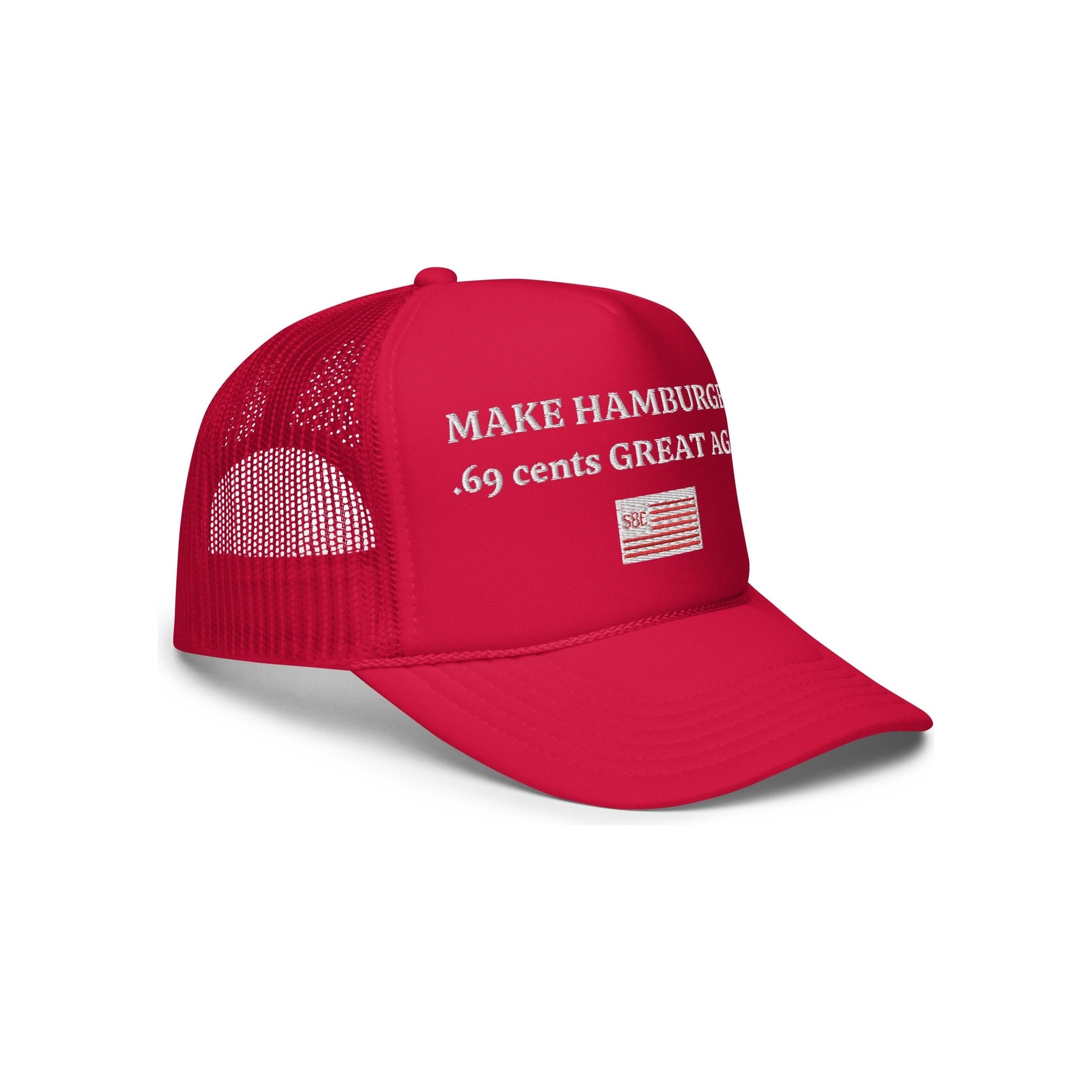 MAKE HAMBURGERS .69 CENTS GREAT AGAIN- TRUCKER HAT