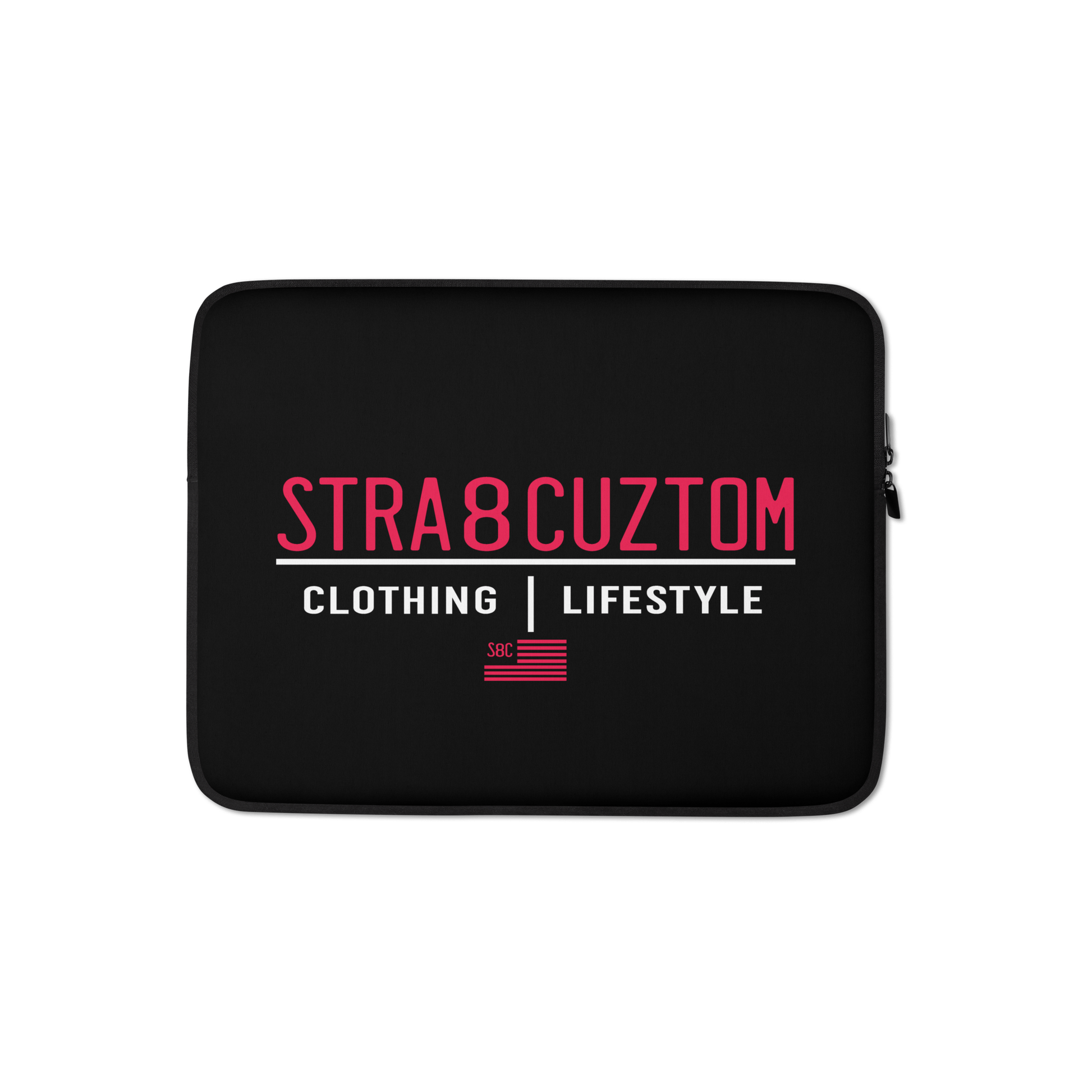 STRA8 CUZTOM Logo Sleeve laptop case