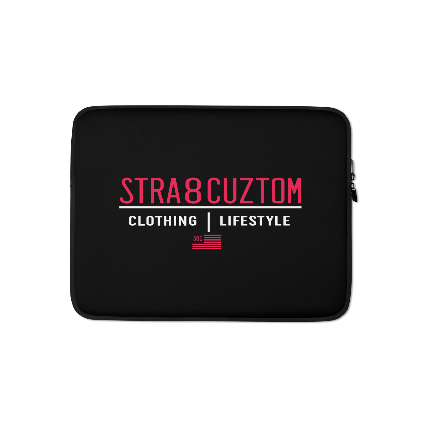 STRA8 CUZTOM Logo Sleeve laptop case